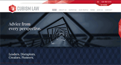 Desktop Screenshot of cubismlaw.com